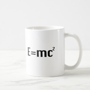 CANECA DE CAFÉ E=MC2