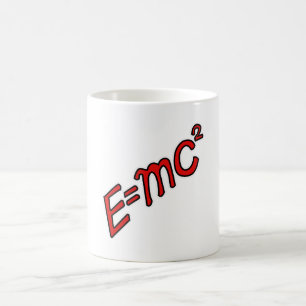 Caneca De Café E = mc² – Modo Gênio Ativado