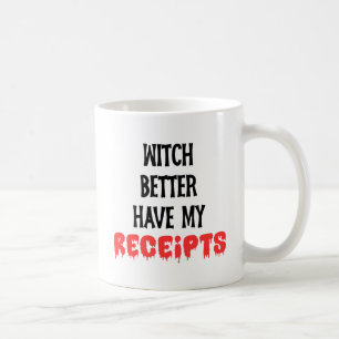 Caneca De Café É Melhor A Bruxa Receber O Contabilista Halloween