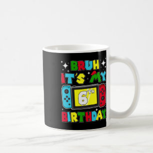 Caneca De Café É meu 6º aniversário Video Game 6 anos de idade Ni