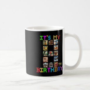 Caneca De Café É Meu 8º Aniversário Piada Italiana Meme Brainrot