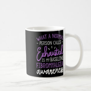 Caneca De Café É Minha Faixa de Sensibilização por Fibromialgia d