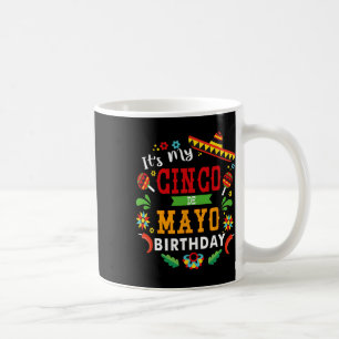 Caneca De Café É Minha Festa de aniversário De Aniversário Cinco 