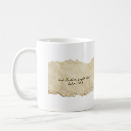 Caneca De Café E Não Diz Mais Salem, 1692