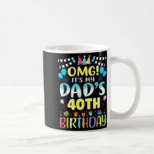 Caneca De Café É o 40º aniversário do meu pai, doce 40 anos