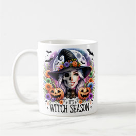 Caneca De Café É o Halloween Mug da Época das Bruxas