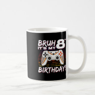 Caneca De Café É o meu 8º Aniversário Jogo de Vídeo 8º Aniversári