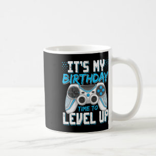 Caneca De Café É o Meu Aniversário Gamer Subir de Nível Festa de 