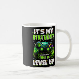 Caneca De Café É o meu Aniversário, Hora de nivelar o jogo de víd