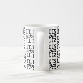 Caneca De Café "É O Que É" Típica, Patterno Mug