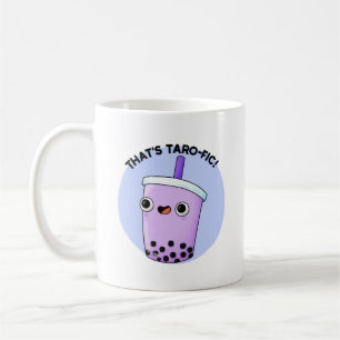 Caneca De Café É o Taroffic Funny Boba Tea Pun