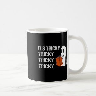 Caneca De Café É o Tricky Fantasma Boo Diversão de Halloween Mens