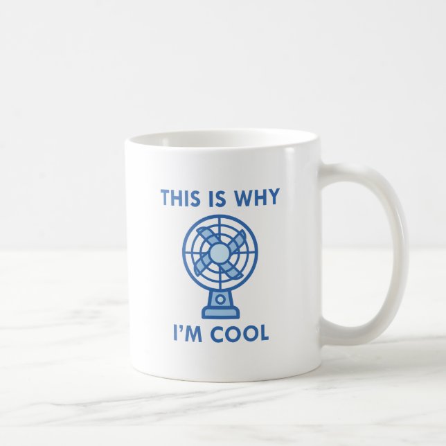 Caneca De Café É Por Isso Que Eu Sou Legal (Direita)