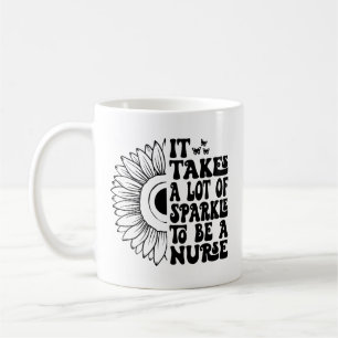 Caneca De Café É Preciso Muito Esparto Para Ser Enfermeira.