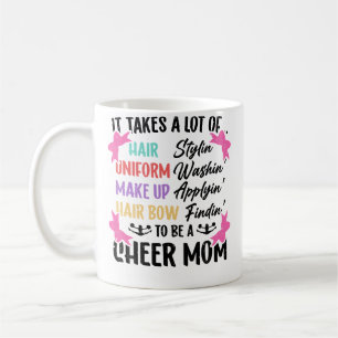 Caneca De Café É Preciso Muito Para Ser Uma Mãe De Cheerleader En