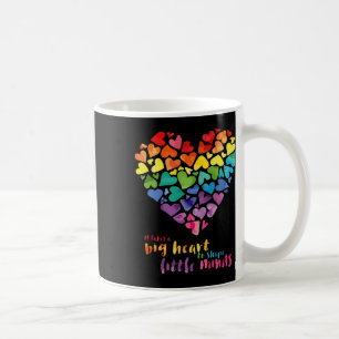 Caneca De Café É Preciso Um Grande Coração Para Formar Pequenas M