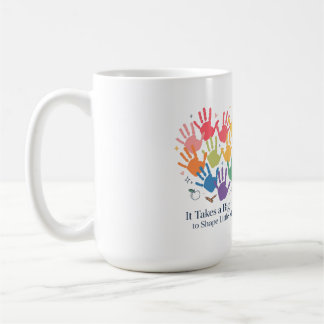 Caneca De Café É preciso um grande coração para moldar mentes peq