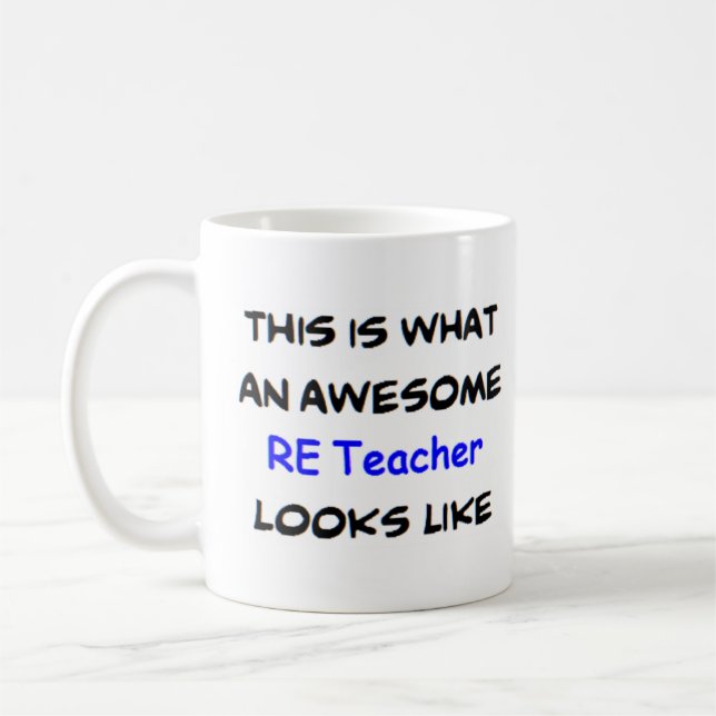 Caneca De Café é professor, incrível (Esquerda)