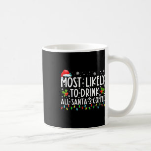 Caneca De Café É Provável Que Beba Todos Os Papais noeis De Pão D