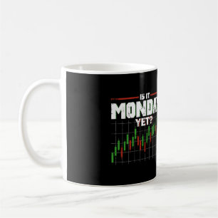 Caneca De Café É Segunda-Feira Ainda Engraçado Comerciante De Bol