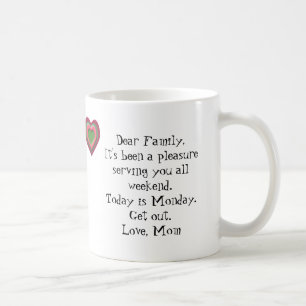 Caneca De Café É segunda-feira… SAI!