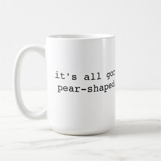 Caneca De Café É todo o ido pera-dado forma - frase do Británico