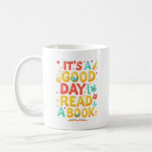 Caneca De Café É um bom dia ler um livro