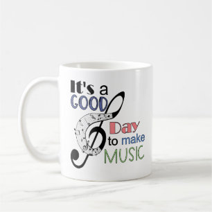 Caneca De Café É um bom dia para fazer música