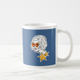 Caneca De Café É um estilo retro da estrela