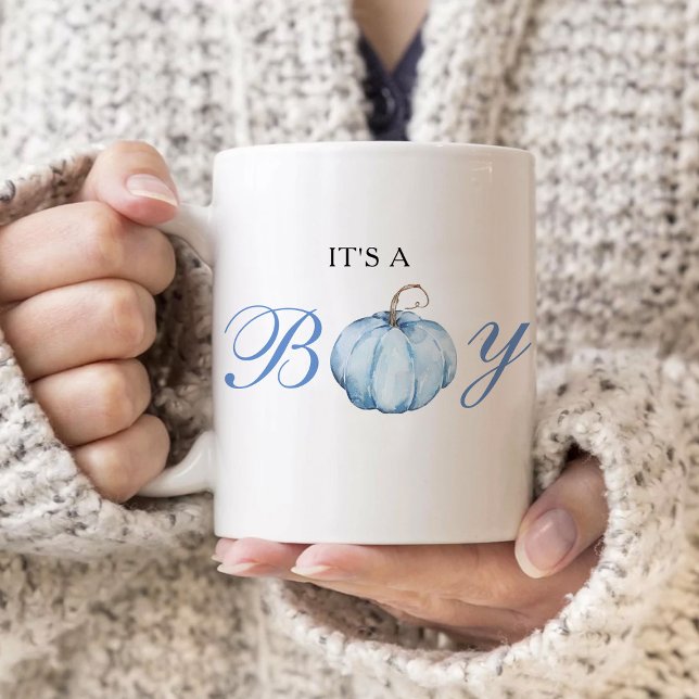 Caneca De Café É um Menino Bebê Abóbora (Criador carregado)