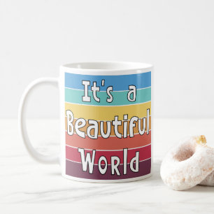 Caneca De Café É um Mundo Maravilhoso