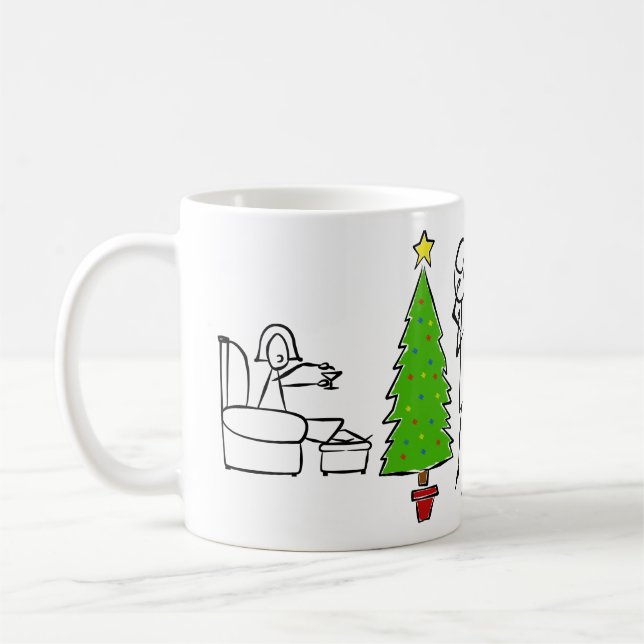 Caneca De Café É uma bruxa que eu a deio (Esquerda)