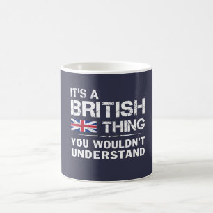 Caneca De Café É uma coisa britânica