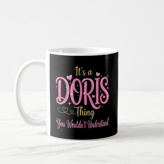 Caneca De Café É uma Coisa de Doris que Você Não Entenderia (Esquerda)