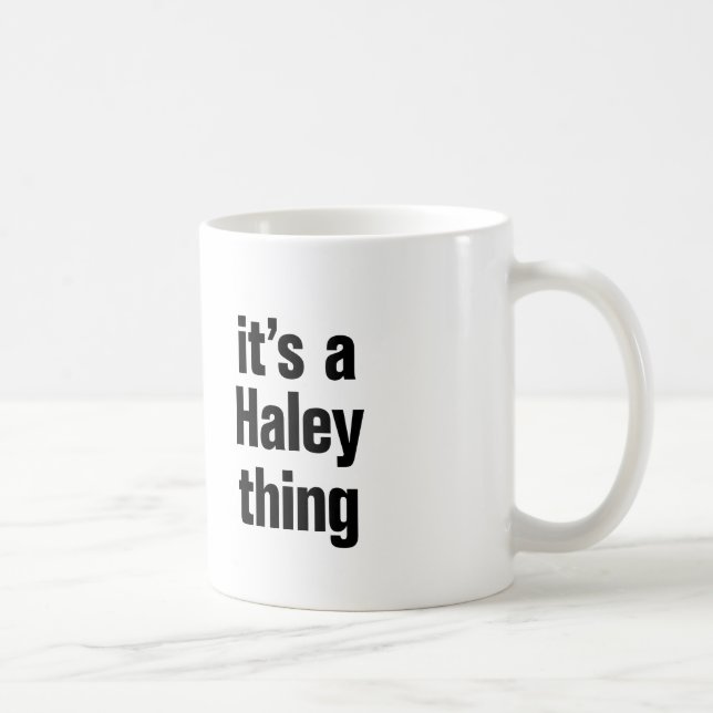 Caneca De Café é uma coisa de haley (Direita)