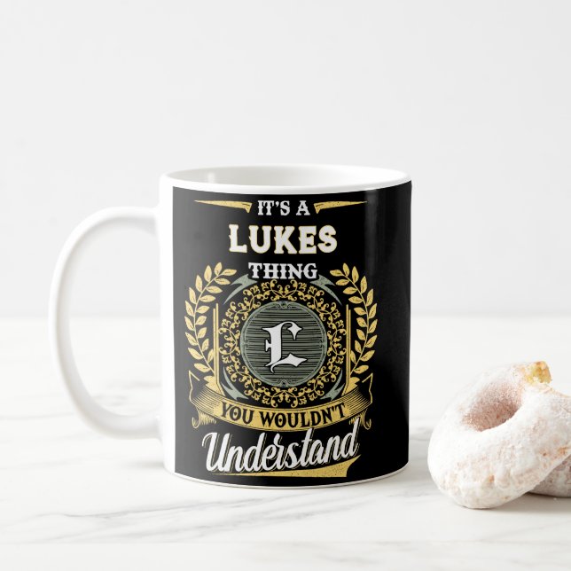 Caneca De Café É uma Coisa de LUKES que Você Não Entenderia (Com Donut)
