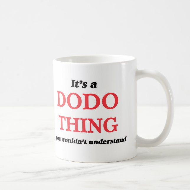 Caneca De Café É uma coisa do Dodo, você não compreenderia (Direita)