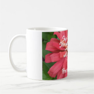Caneca De Café É vestida na dignidade & na força