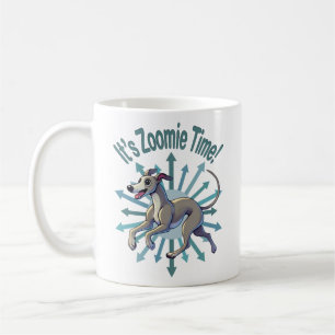Caneca De Café É Zoomie Time Greyhound