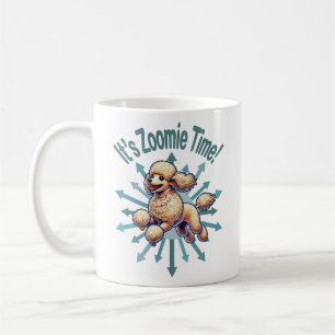 Caneca De Café É Zoomie Time Poodle