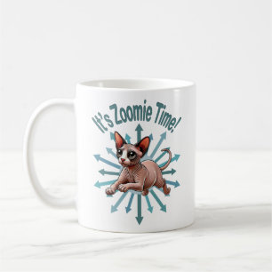 Caneca De Café É Zoomie Time Sphynx Cat