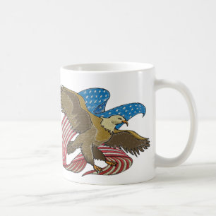 Caneca De Café Eagle bordou