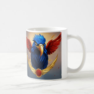 Caneca De Café Eagle Majestade Cerâmica Mogas e Copas