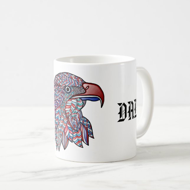 Caneca De Café Eagle Mug (Frente Esquerda)