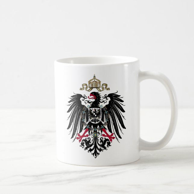 Caneca De Café Eagle prussiano (Direita)