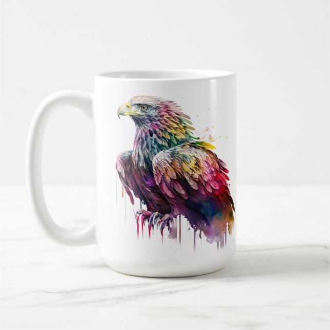 Caneca De Café Eagle Series 15 oz Classic Mug (Esquerda)