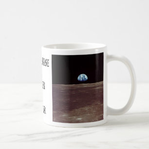 CANECA DE CAFÉ EARTHRISE SOBRE LUNA!