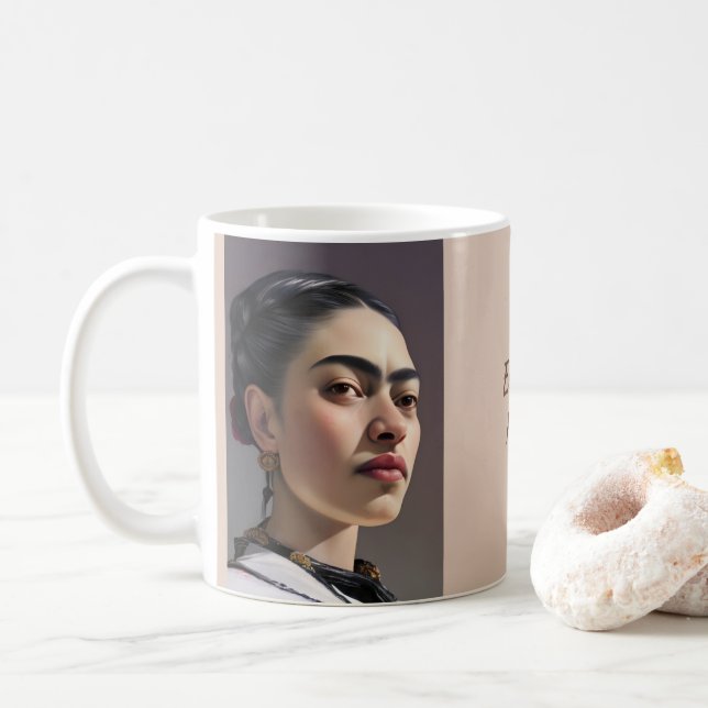 Caneca De Café Earthy Frida (Com Donut)