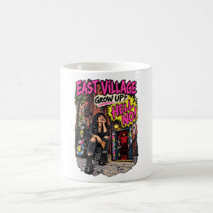 Caneca De Café East Village Cresça Não Mesmo NYC