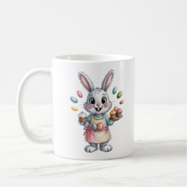 Caneca De Café Easter Bunny Baker Mug Cute Gift for Women Spring 